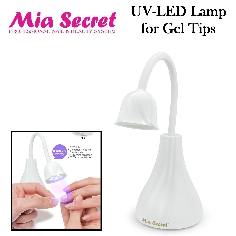Mia Secret UV-LED Lamp for Gel Tips (TL-7G)