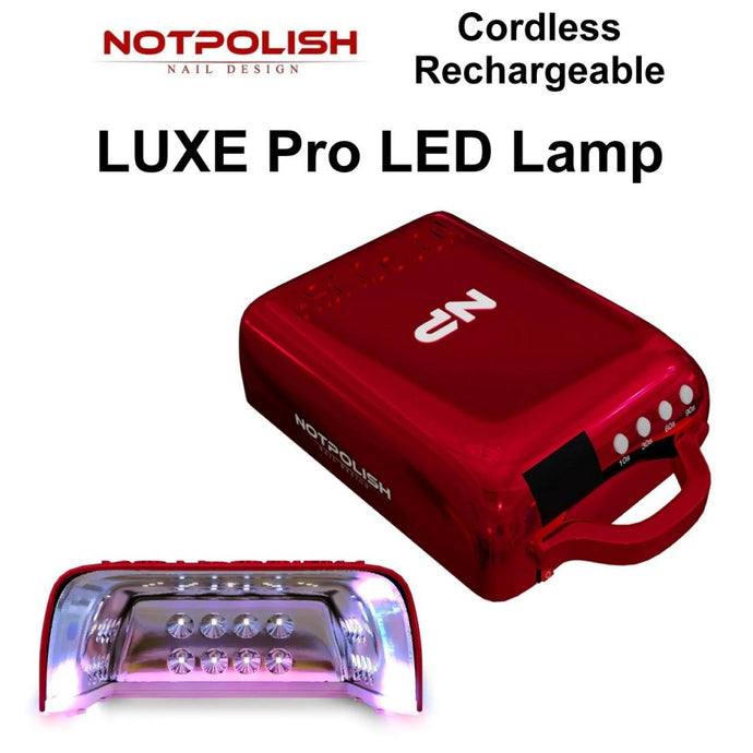 NotPolish LuxePro LED Lamp - Cordless & Rechargeable (RED OR WHITE)