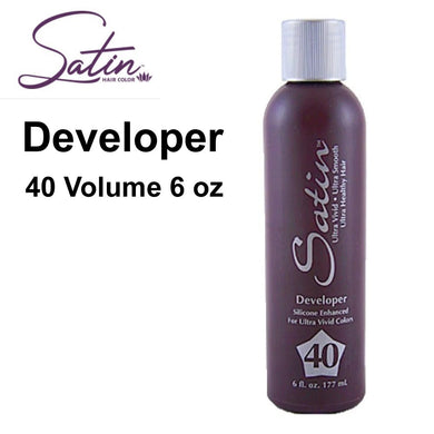 Satin Hair Color - Developer 40 Volume, 6 oz