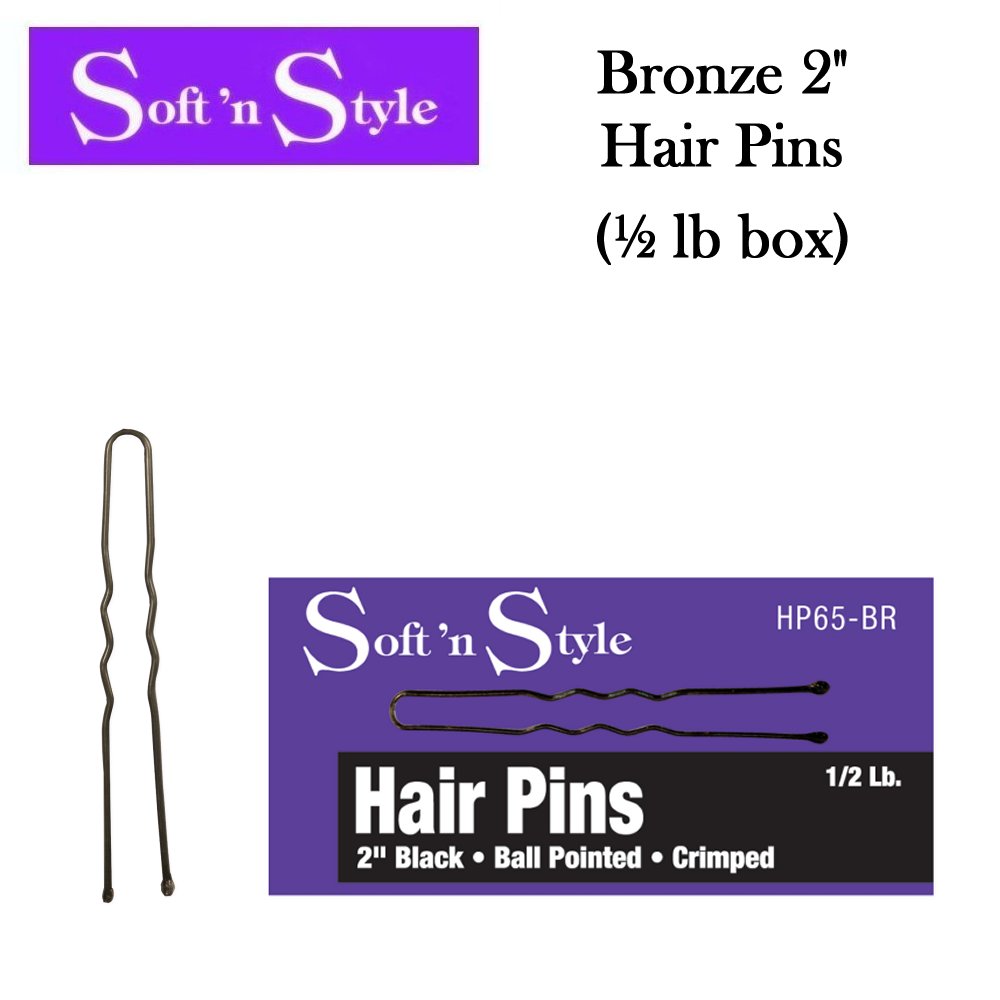 Soft 'n Style Hair Pins, 1/2 lb Box 2