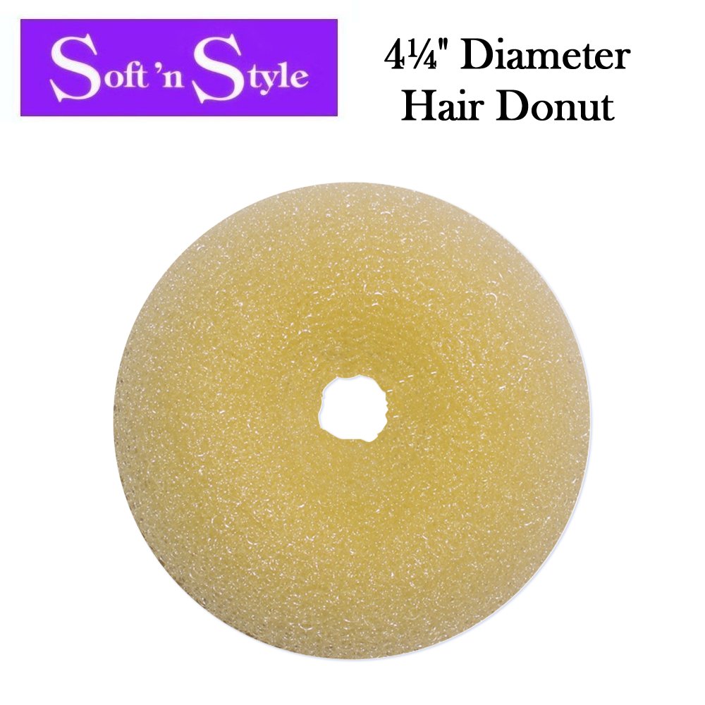 Soft 'n Style Hair Donut, Bonde 4¼