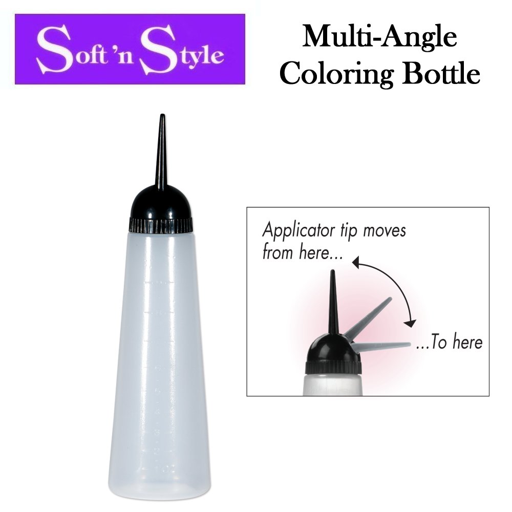 Soft 'n Style Bottle, 9 oz Multi-Angle Coloring Bottle (B30)