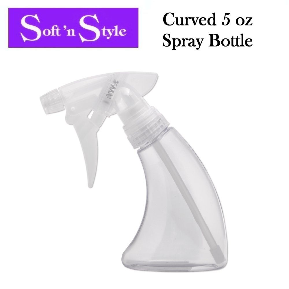 Soft 'n Style Bottle, 5 oz Curved Spray Bottle (8071)