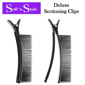 Soft 'n Style Deluxe Sectioning Clips, 2 pieces (SNS-214)