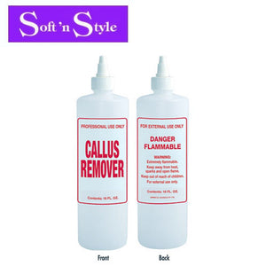 Soft 'n Style Bottle, 16 oz Imprinted Nail Solution Bottles