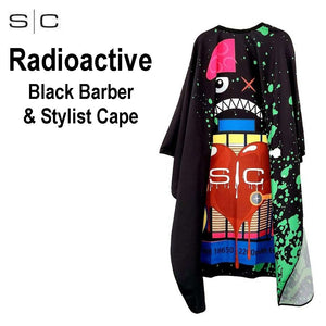 Stylecraft Radioactive Black Barber & Stylist Cape (SC311B)