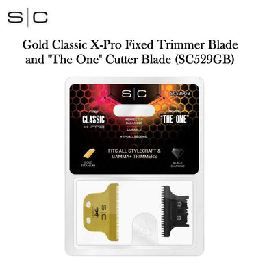 SC Replacement Gold Classic X-Pro Fixed Trimmer Blade and 