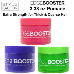 Edge Booster "Extra Strength and Moisture Rich" Pomade for Thick & Coarse Hair, 3.38 oz