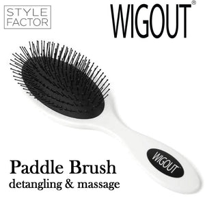 WIGOUT Brush, Paddle Brush (white)