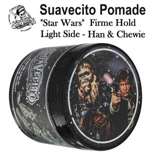 Suavecito Pomade, Firme Hold "Star Wars" Light Side Han & Chewie, 4oz