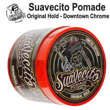 Suavecito Pomade, Regular Hold "Downtown Chrome" Limited Edition, 4oz