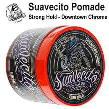 Suavecito Pomade, Strong Hold "Downtown Chrome" Limited Edition, 4oz