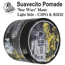 Suavecito Pomade, Matte "Star Wars" Light Side C2PO and R2D2, 4oz