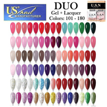 USN Gel Polish & Lacquer DUO (Colors #101 - #180)