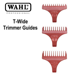 Wahl Guards, T-Wide Trimmer Guides (1/16", 1/8", and 3/16")