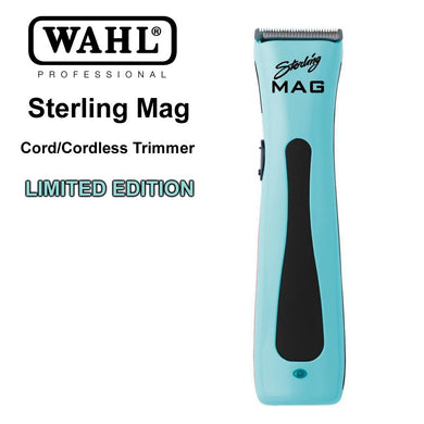 Wahl Cordless Sterling Mag - Black and Teal Limited Edition Professional Trimmer