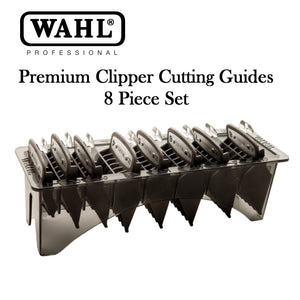 Wahl Guards, Premium Clipper Cutting Guides - 8 Piece Set