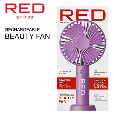 Red by Kiss Rechargeable Beauty Fan (FAN01)