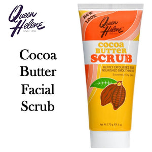 Queen Helene Cocoa Butter Scrub, Facial Scrub 6oz