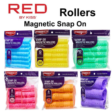 Red by Kiss Rollers, Snap On Magnetic