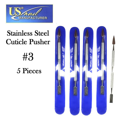 US Nail Cuticle Pusher & Cleaner (#3 Blue)