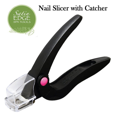 Satin Edge Nail Slicer with Catcher (SE-2143)