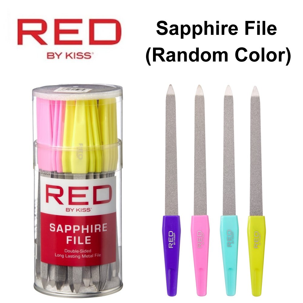 Red by Kiss Sapphire File (RANDOM ASSORTED COLOR) (SFL01J)