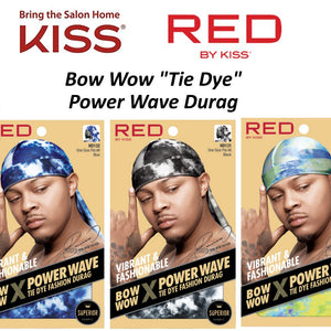 Red by Kiss Bow Wow "Tie Dye" Power Wave Durag