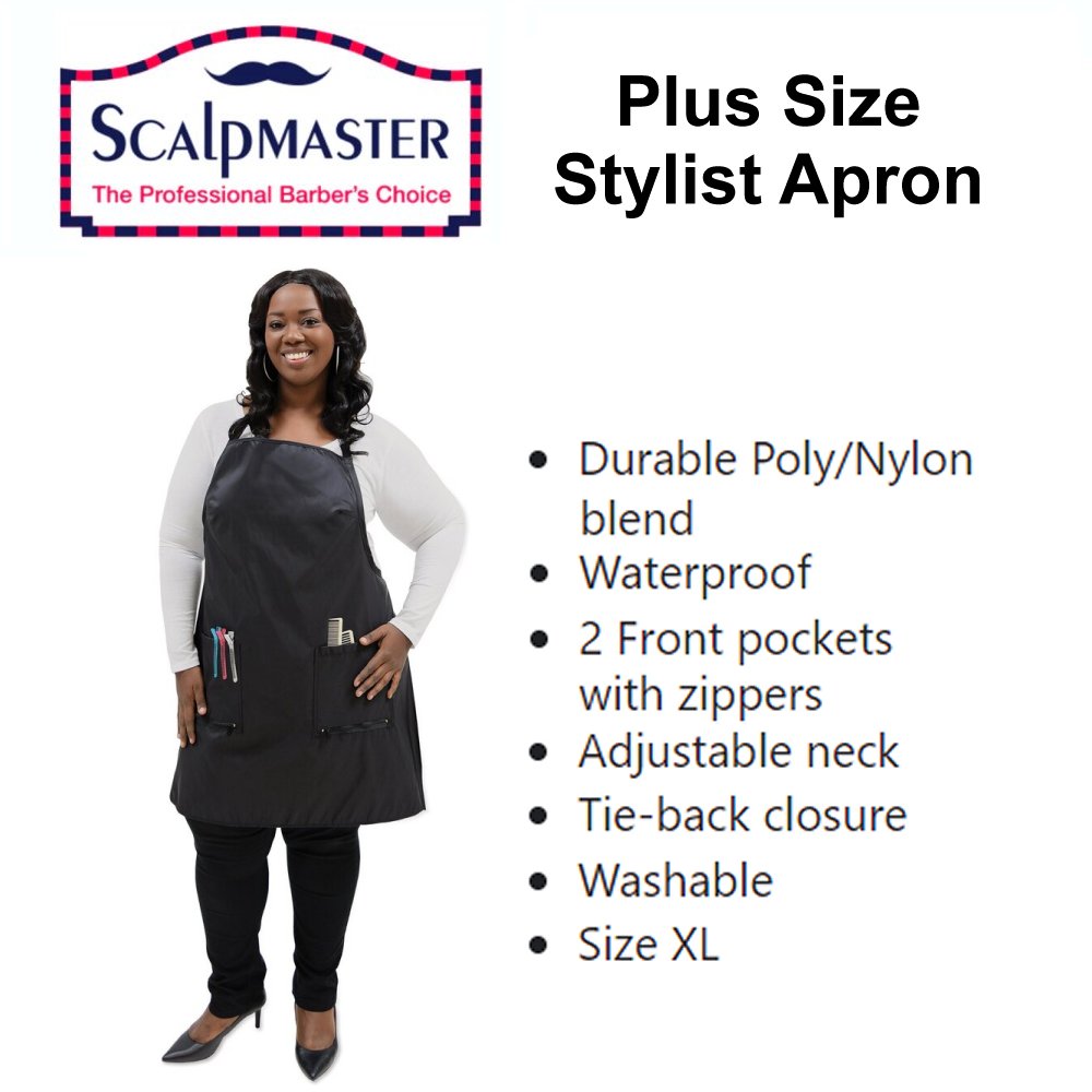 ScalpMaster Plus Size Stylist Apron (4139)