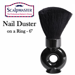 ScalpMaster Nail Duster, on a Ring - 6" (FSC220BK)