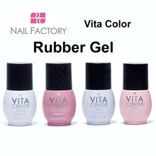 Nail Factory Vita Color Rubber Gel (4 colors)