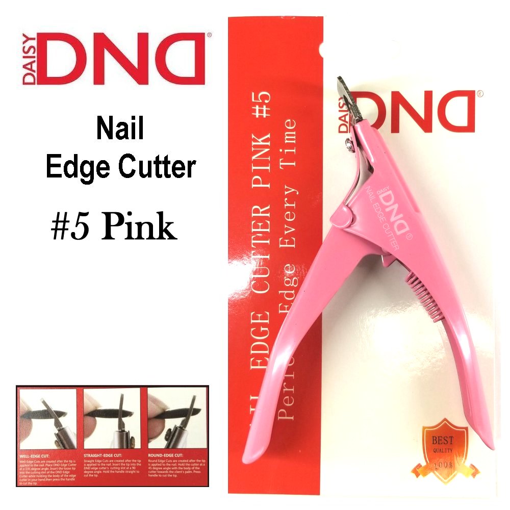 DND Nail Edge Cutter #5, Pink