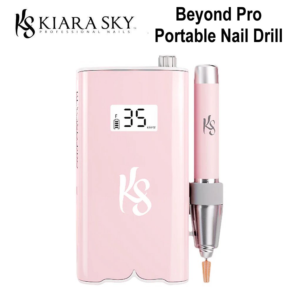 Kiara Sky Beyond Pro Portable Nail Drill, Pink (KSPINKDRILL)