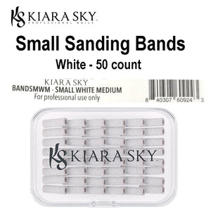 Kiara Sky Sanding Bands - 50 pieces, White