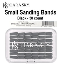 Kiara Sky Sanding Bands - 50 pieces, Black