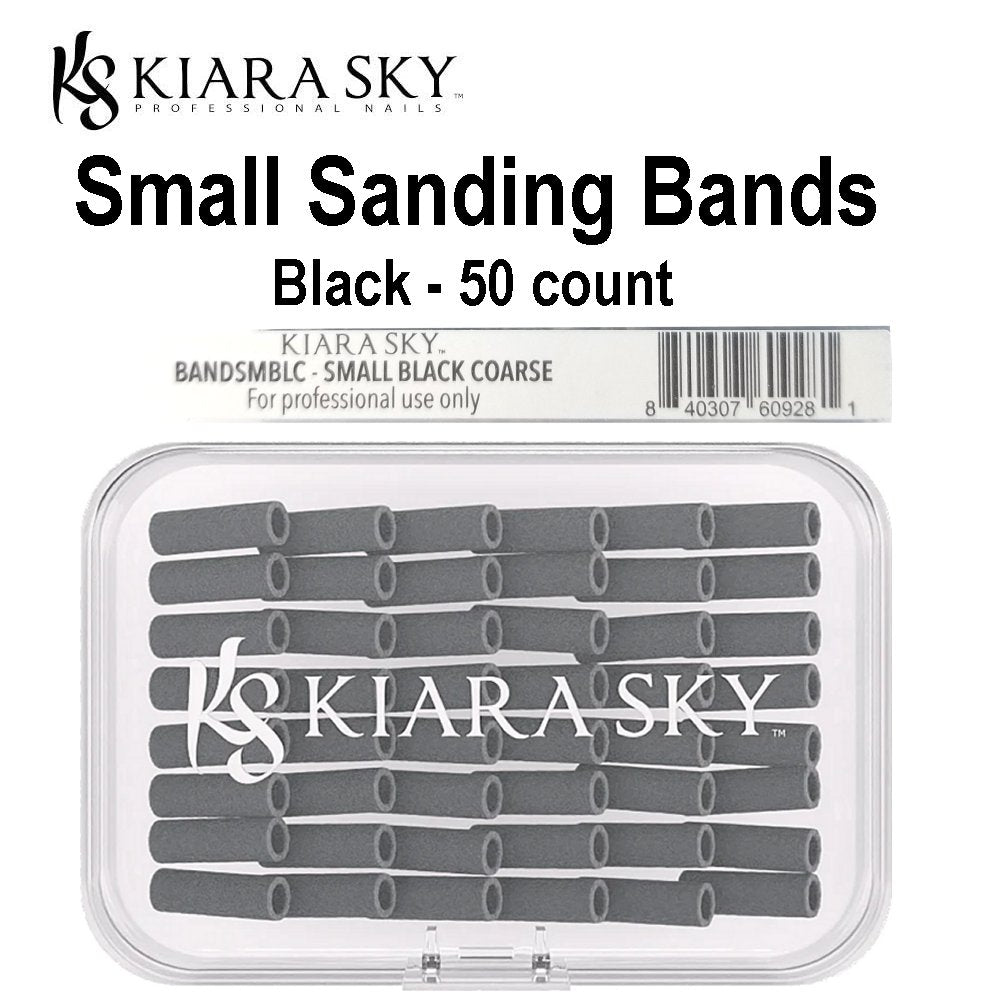 Kiara Sky Sanding Bands - 50 pieces, Black