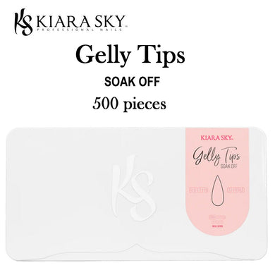 Kiara Sky Gelly Tips Soak Off - Stiletto Medium