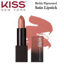 Kiss New York Richly Pigmented Satin Lipstick