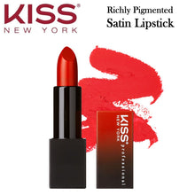 Kiss New York Richly Pigmented Satin Lipstick