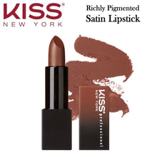 Kiss New York Richly Pigmented Satin Lipstick