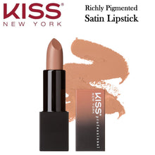 Kiss New York Richly Pigmented Satin Lipstick