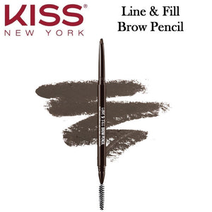 Kiss New York Line & Fill Brow Pencil (4 colors)