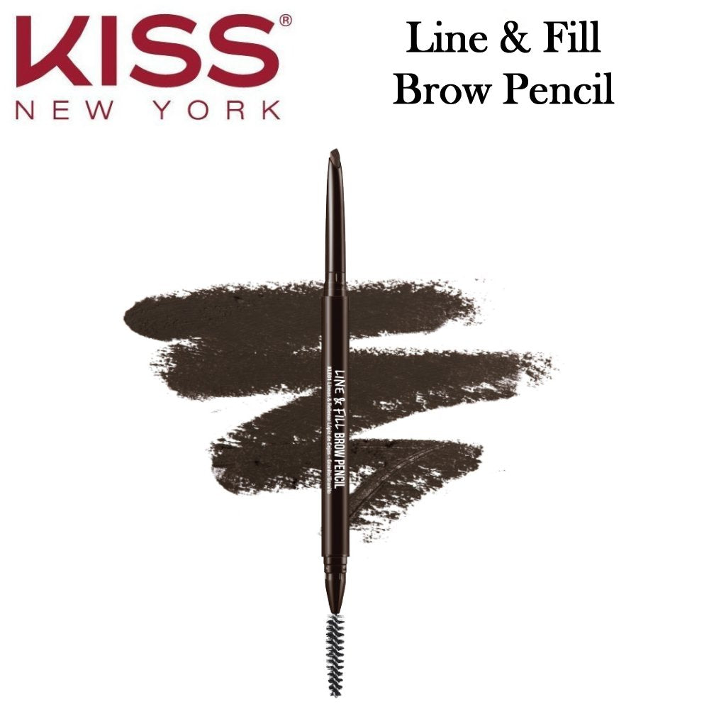 Kiss New York Line & Fill Brow Pencil (4 colors)