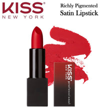 Kiss New York Richly Pigmented Satin Lipstick