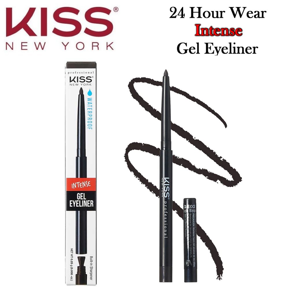 Kiss 24 Hour Wear Intense Gel Liner