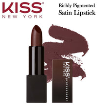 Kiss New York Richly Pigmented Satin Lipstick