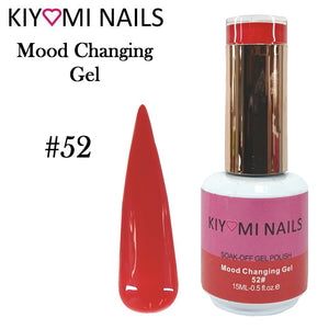 Kiyomi Nails Mood Changing Gel Polish, 0.5 oz (7 colors)