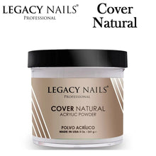 Legacy Nails Acrylic Powder, "Cover Natural", 8 oz