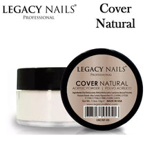 Legacy Nails Acrylic Powder, "Cover Natural", 8 oz