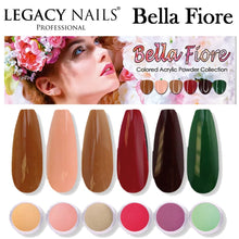 Legacy Nails Colored Acrylic Powder Collection,  "Bella Fiore"